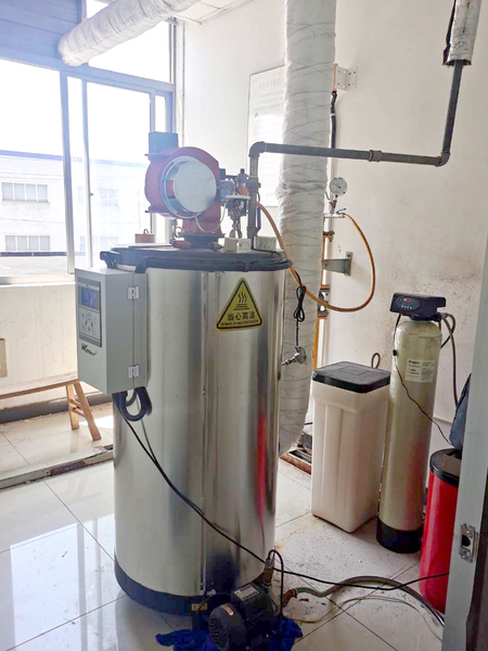100kg/h燃气蒸汽发生器用于染整设备